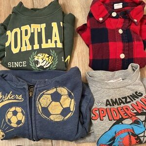 Boys 2t sweaters bundle